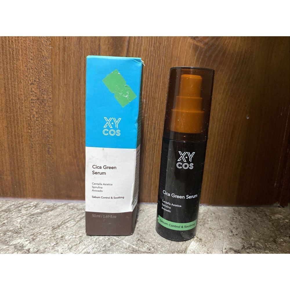 XY Cos Cica Green Serum Sebum Control & Smoothing Treatment 1.69oz‎